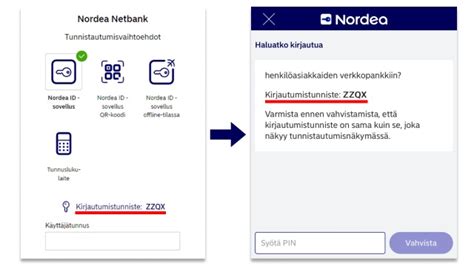 Pankkitunnukset henkilöasiakkaille